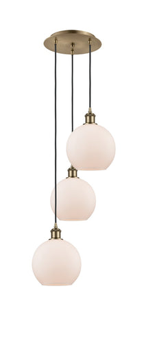 Ballston LED Pendant Antique Brass