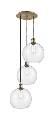 Ballston LED Pendant Antique Brass