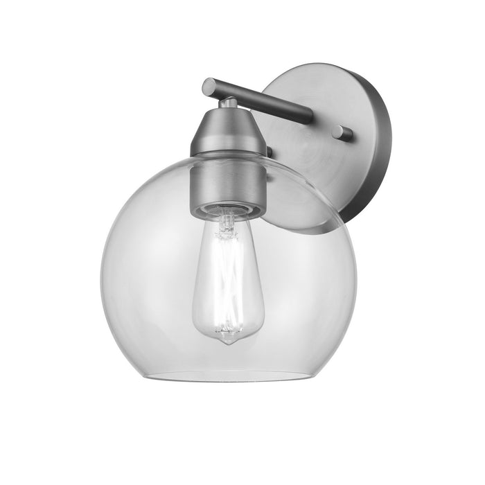 DVI Lighting - DVP34701CH-CL - One Light Wall Sconce - Andromeda - Chrome With Clear Glass