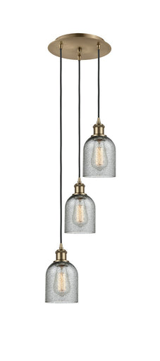 Ballston LED Pendant Antique Brass