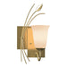 Hubbardton Forge - 205122-SKT-LFT-86-GG0035 - One Light Wall Sconce - Leaf - Modern Brass