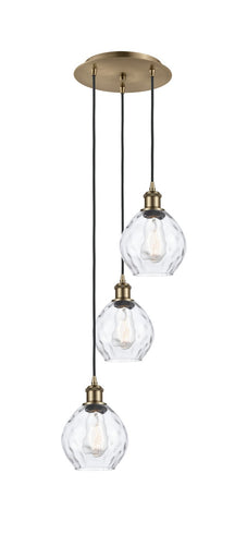 Ballston LED Pendant Antique Brass