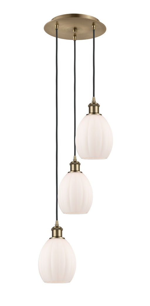 Innovations - 113B-3P-AB-G81 - LED Pendant - Ballston - Antique Brass