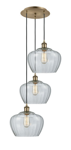 Ballston LED Pendant Antique Brass