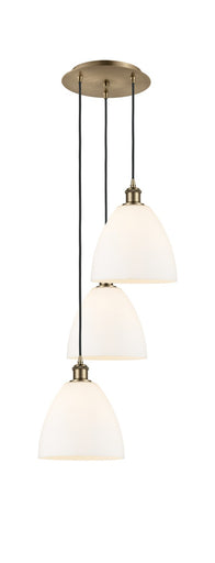 Ballston LED Pendant Antique Brass