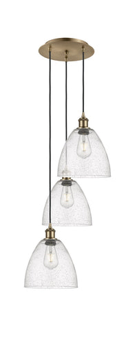 Ballston LED Pendant Antique Brass