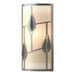 Hubbardton Forge - 205420-SKT-82-BB0420 - One Light Wall Sconce - Alison's Leaves - Vintage Platinum