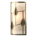 Hubbardton Forge - 205420-SKT-84-BB0420 - One Light Wall Sconce - Alison's Leaves - Soft Gold