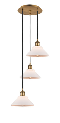 Ballston LED Pendant Brushed Brass