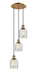 Innovations - 113B-3P-BB-G259 - LED Pendant - Ballston - Brushed Brass