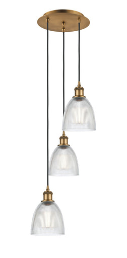 Ballston LED Pendant Brushed Brass