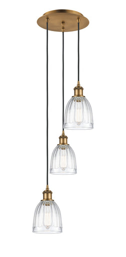 Ballston LED Pendant Brushed Brass