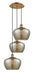 Innovations - 113B-3P-BB-G96-L - LED Pendant - Ballston - Brushed Brass