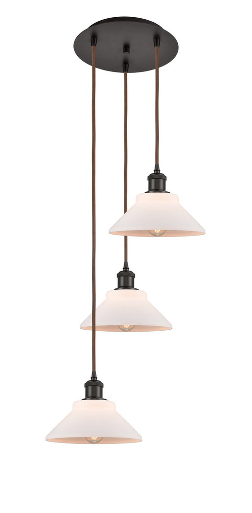 Innovations - 113B-3P-OB-G131 - LED Pendant - Ballston - Oil Rubbed Bronze