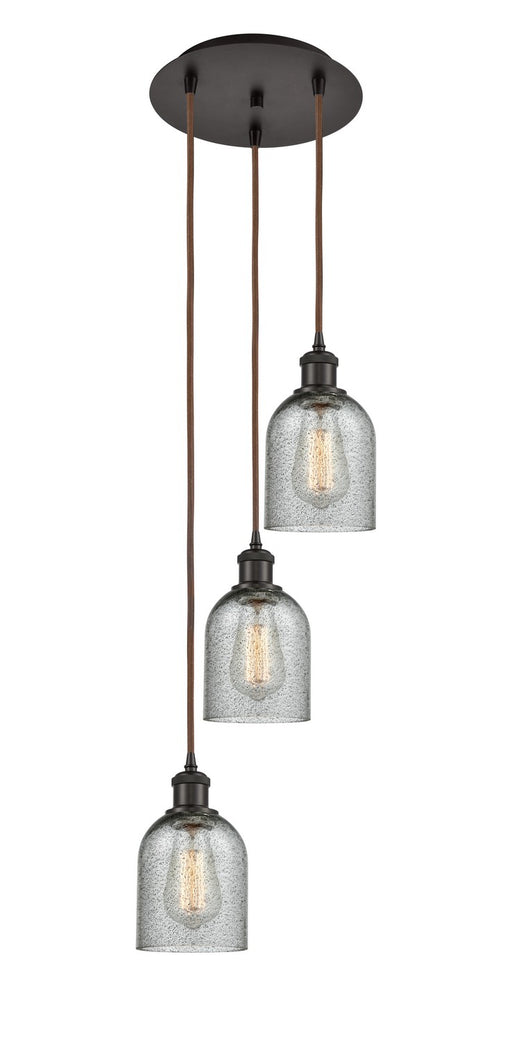 Innovations - 113B-3P-OB-G257 - LED Pendant - Ballston - Oil Rubbed Bronze