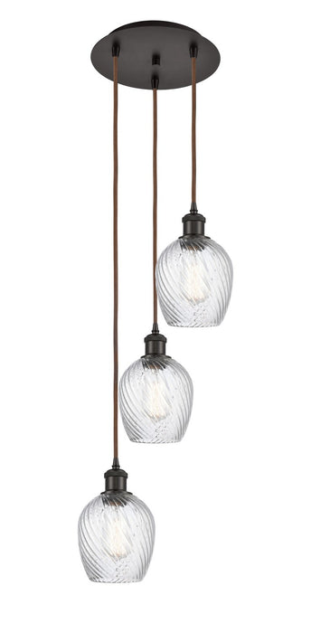 Innovations - 113B-3P-OB-G292 - LED Pendant - Ballston - Oil Rubbed Bronze