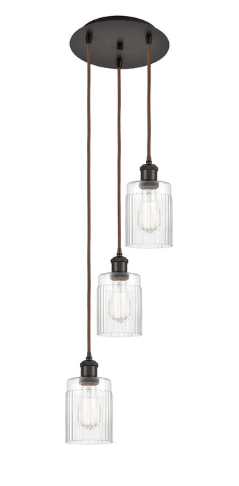 Innovations - 113B-3P-OB-G342 - LED Pendant - Ballston - Oil Rubbed Bronze