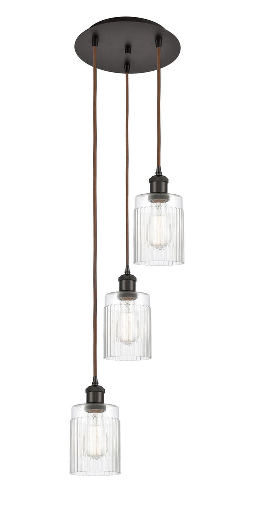 Innovations - 113B-3P-OB-G342 - LED Pendant - Ballston - Oil Rubbed Bronze