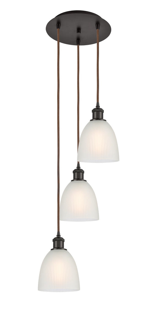 Innovations - 113B-3P-OB-G381 - LED Pendant - Ballston - Oil Rubbed Bronze