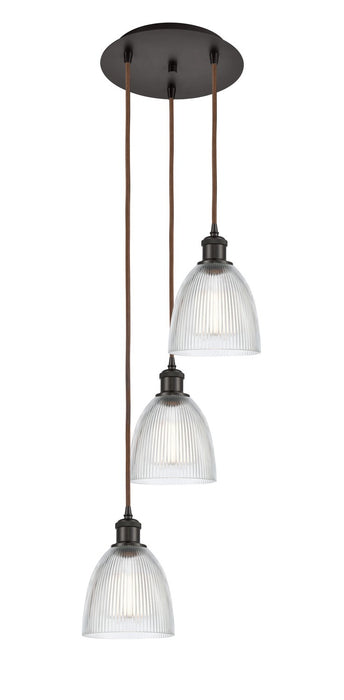 Innovations - 113B-3P-OB-G382 - LED Pendant - Ballston - Oil Rubbed Bronze
