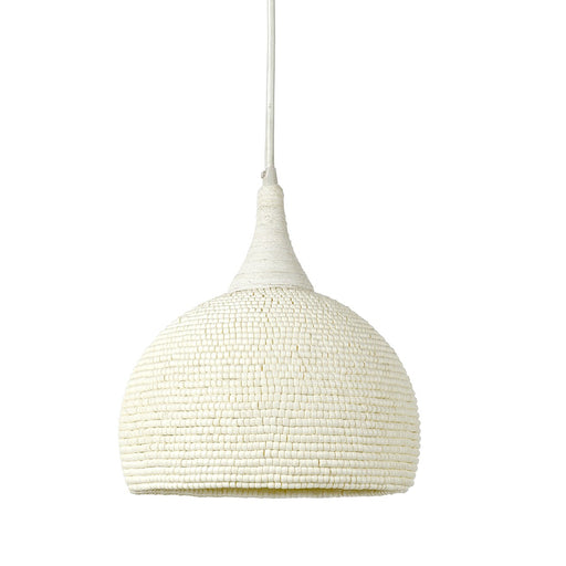 Madeline One Light Pendant Whitewash