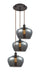Innovations - 113B-3P-OB-G93-L - LED Pendant - Ballston - Oil Rubbed Bronze