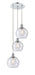 Innovations - 113B-3P-PC-G124-8 - LED Pendant - Ballston - Polished Chrome