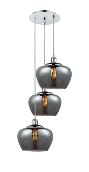 Innovations - 113B-3P-PC-G93-L - LED Pendant - Ballston - Polished Chrome