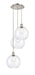 Innovations - 113B-3P-PN-G122-10 - LED Pendant - Ballston - Polished Nickel