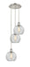 Innovations - 113B-3P-PN-G122-8 - LED Pendant - Ballston - Polished Nickel