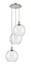 Innovations - 113B-3P-PN-G124-10 - LED Pendant - Ballston - Polished Nickel