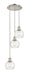 Innovations - 113B-3P-PN-G124-6 - LED Pendant - Ballston - Polished Nickel