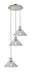 Innovations - 113B-3P-PN-G132 - LED Pendant - Ballston - Polished Nickel