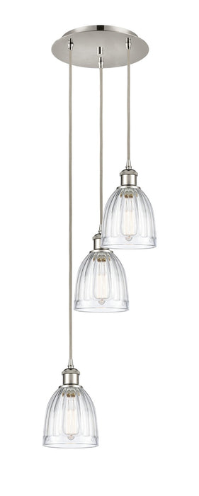 Innovations - 113B-3P-PN-G442 - LED Pendant - Ballston - Polished Nickel