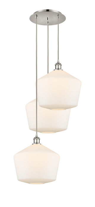 Innovations - 113B-3P-PN-G651-12 - LED Pendant - Ballston - Polished Nickel