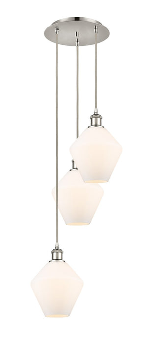 Innovations - 113B-3P-PN-G651-8 - LED Pendant - Ballston - Polished Nickel