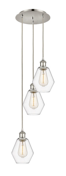 Innovations - 113B-3P-PN-G652-6 - LED Pendant - Ballston - Polished Nickel