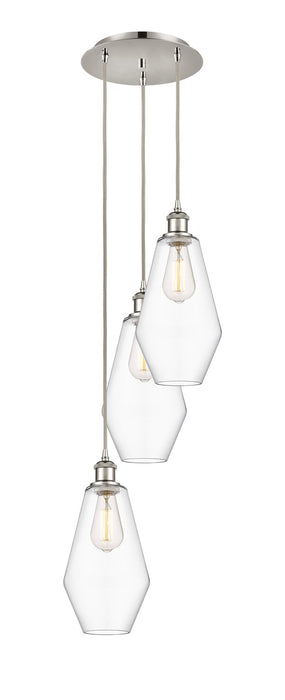 Innovations - 113B-3P-PN-G652-7 - LED Pendant - Ballston - Polished Nickel