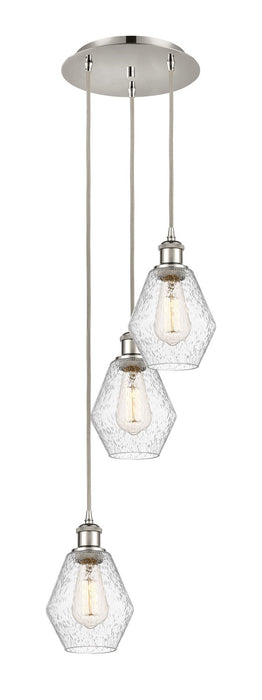 Innovations - 113B-3P-PN-G654-6 - LED Pendant - Ballston - Polished Nickel