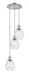 Innovations - 113B-3P-PN-G654-6 - LED Pendant - Ballston - Polished Nickel