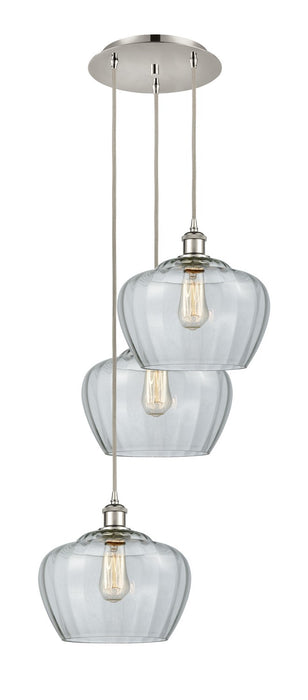 Innovations - 113B-3P-PN-G92-L - LED Pendant - Ballston - Polished Nickel