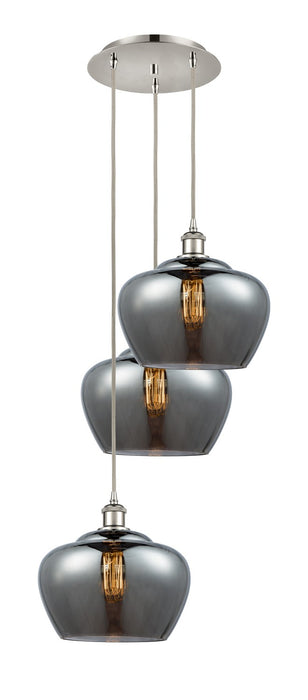 Innovations - 113B-3P-PN-G93-L - LED Pendant - Ballston - Polished Nickel