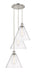 Innovations - 113B-3P-PN-GBC-124 - LED Pendant - Ballston - Polished Nickel