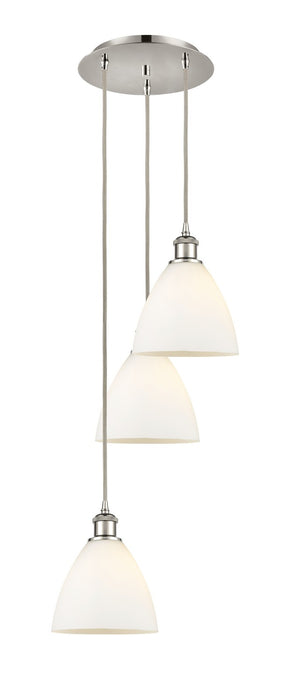 Innovations - 113B-3P-PN-GBD-751 - LED Pendant - Ballston - Polished Nickel