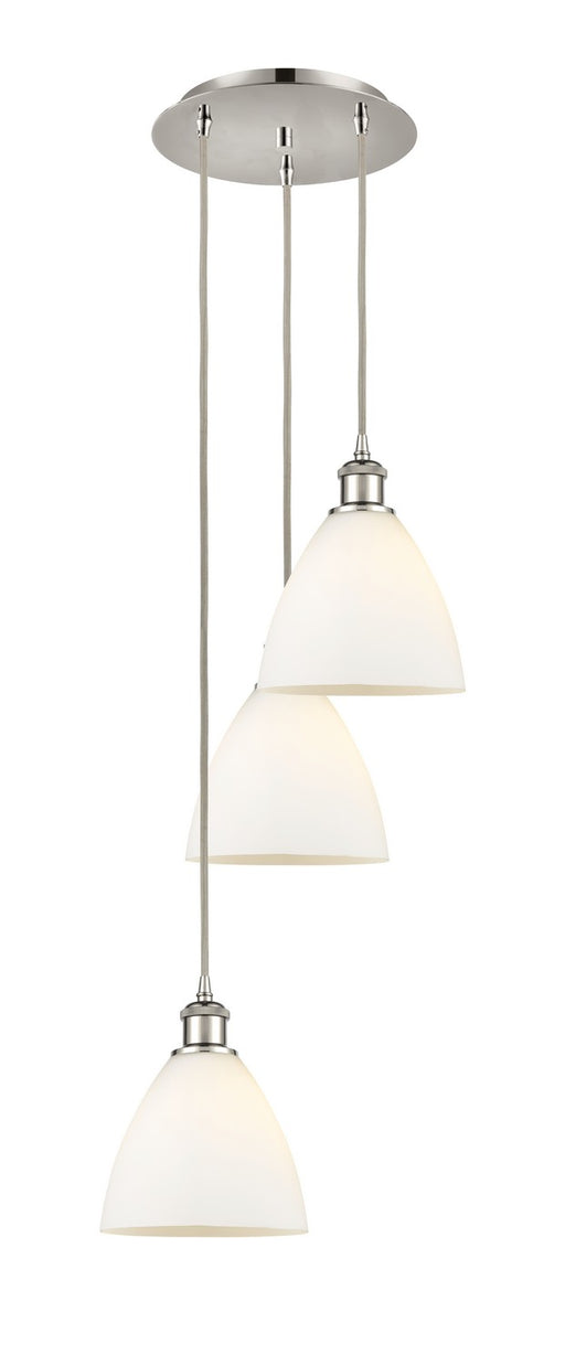 Innovations - 113B-3P-PN-GBD-751 - LED Pendant - Ballston - Polished Nickel