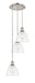 Innovations - 113B-3P-PN-GBD-752 - LED Pendant - Ballston - Polished Nickel