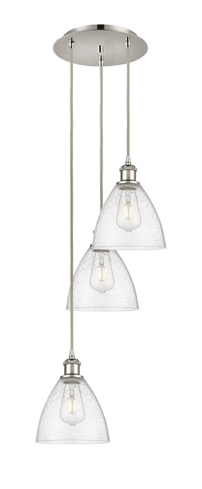 Innovations - 113B-3P-PN-GBD-754 - LED Pendant - Ballston - Polished Nickel