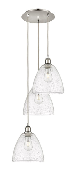 Innovations - 113B-3P-PN-GBD-94 - LED Pendant - Ballston - Polished Nickel