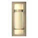 Hubbardton Forge - 205812-SKT-84-GG0065 - One Light Wall Sconce - Banded - Soft Gold
