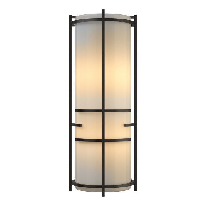 Hubbardton Forge - 205910-SKT-14-CC0412 - Two Light Wall Sconce - Banded - Oil Rubbed Bronze